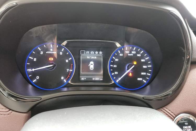 Used CHANGAN Lingxuan 2017 1.6L Manual Elite Model Instrument Cluster