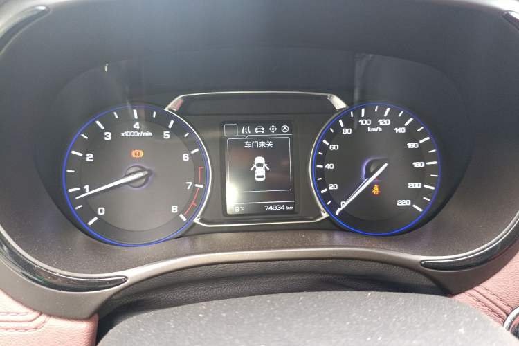 Used CHANGAN Lingxuan 2017 1.6L Manual Elite Model Instrument Cluster