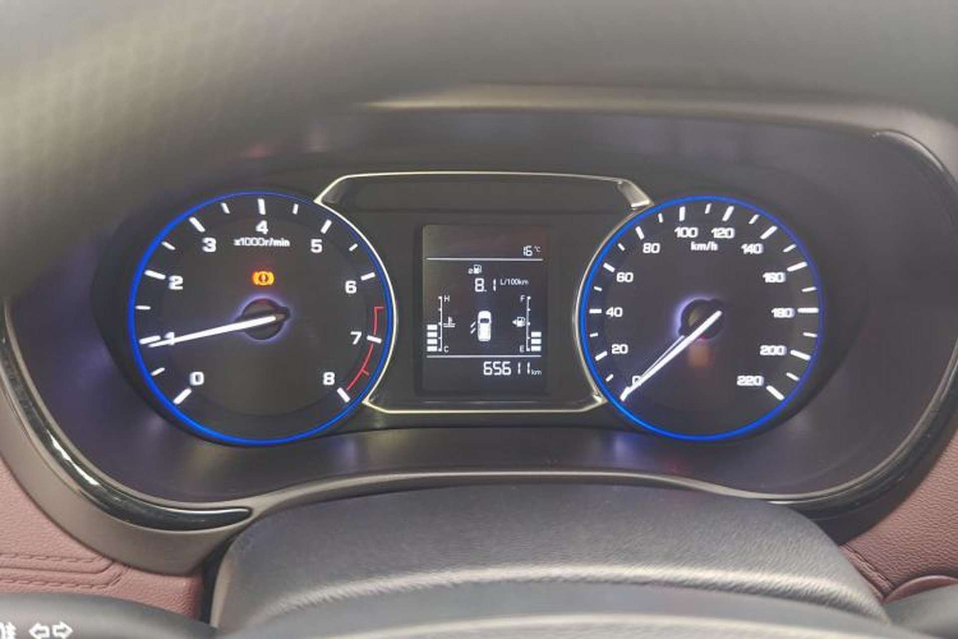 Used CHANGAN Lingxuan 2017 1.6L Manual Happiness Edition Instrument Cluster