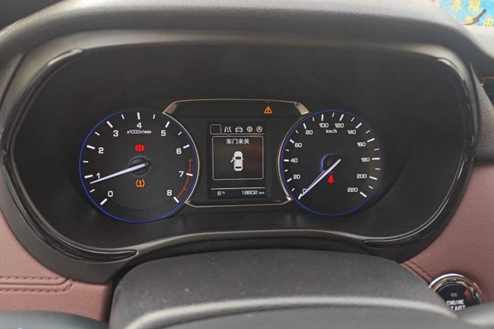 Used CHANGAN Lingxuan 2017 1.6L Manual Elite Model Instrument Cluster