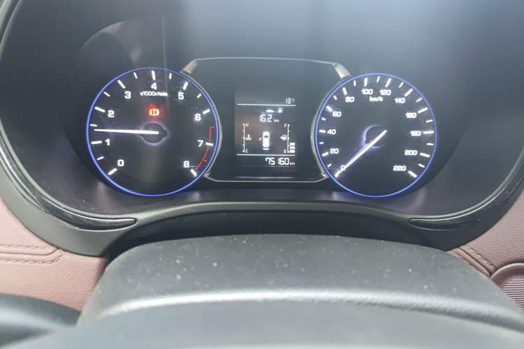 Used CHANGAN Lingxuan 2017 1.6L Manual Happiness Edition Odometer Close Up