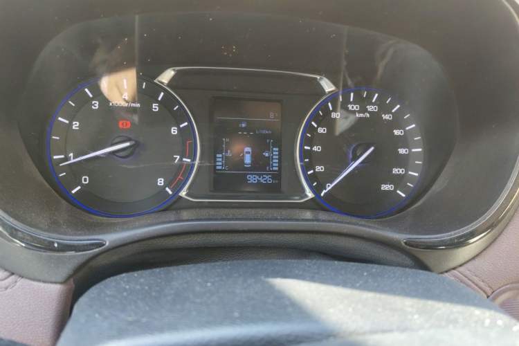 Used CHANGAN Lingxuan 2017 1.6L Manual Happiness Edition Odometer Close Up