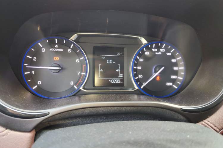 Used CHANGAN Lingxuan 2017 1.6L Manual Happiness Edition Odometer Close Up
