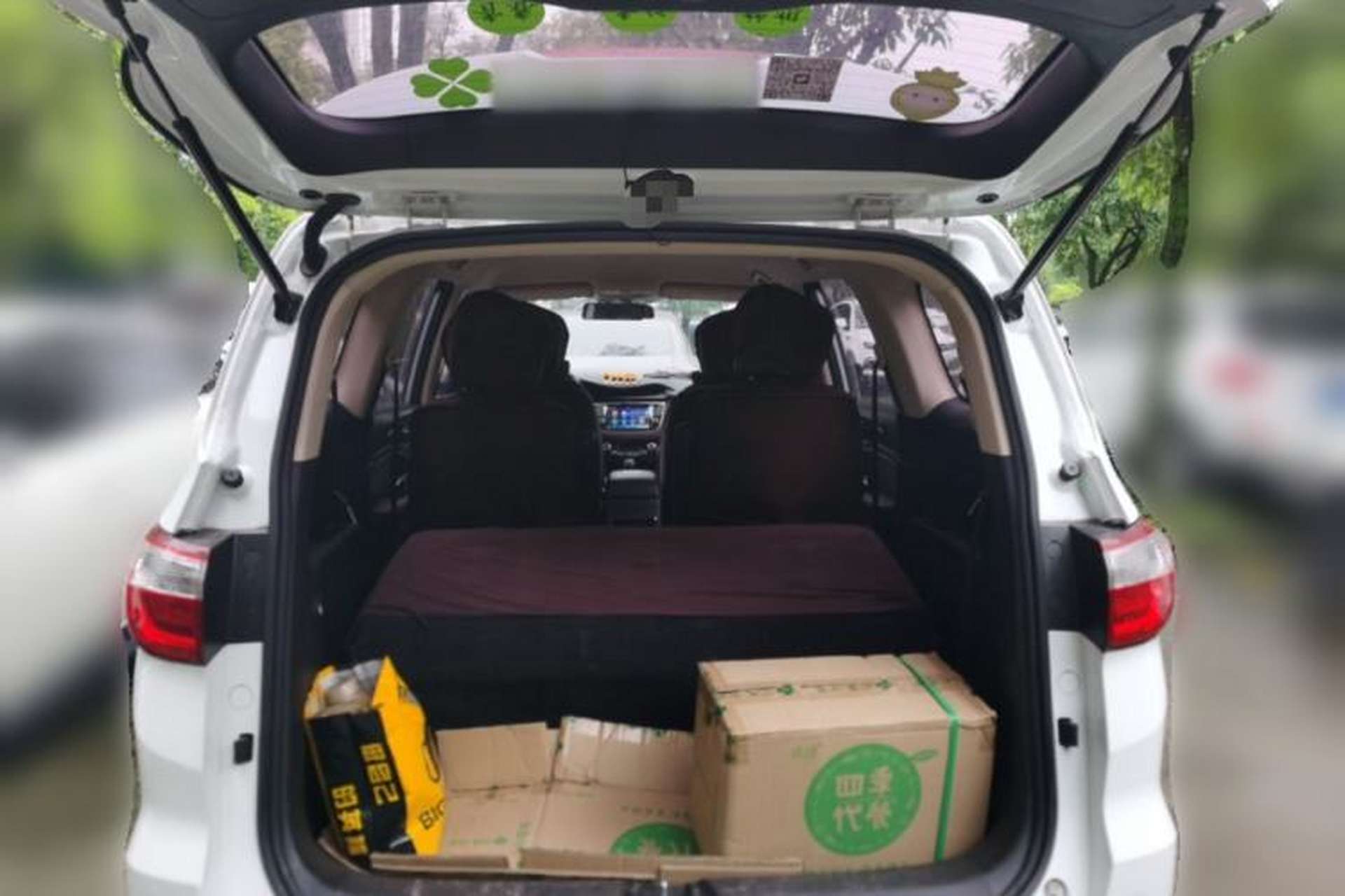 Used CHANGAN Lingxuan 2017 1.6L Manual Happiness Edition Trunk