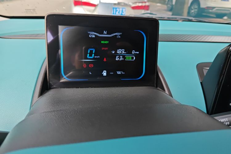 Used CHANGAN Lumin 2022 301km Honey-Sweet Version Odometer Close Up