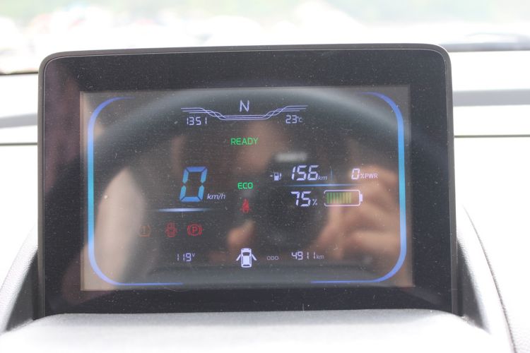 Used CHANGAN Lumin 2022 210km Sweet Edition Odometer Close Up