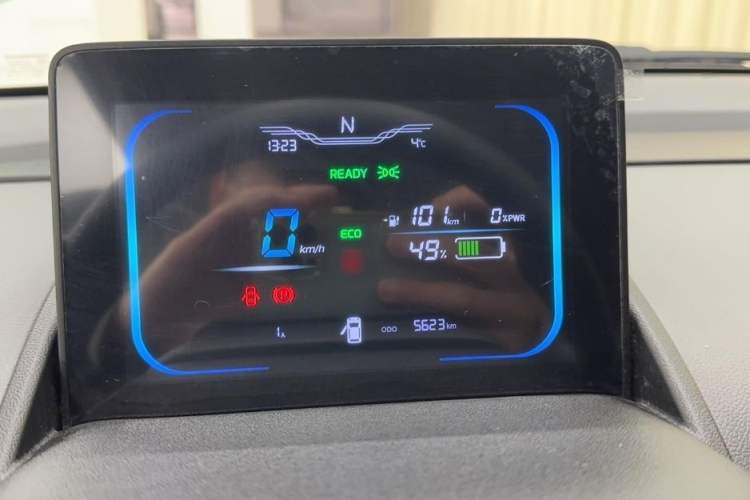 Used CHANGAN Lumin 2022 210km Sweet Edition Odometer Close Up