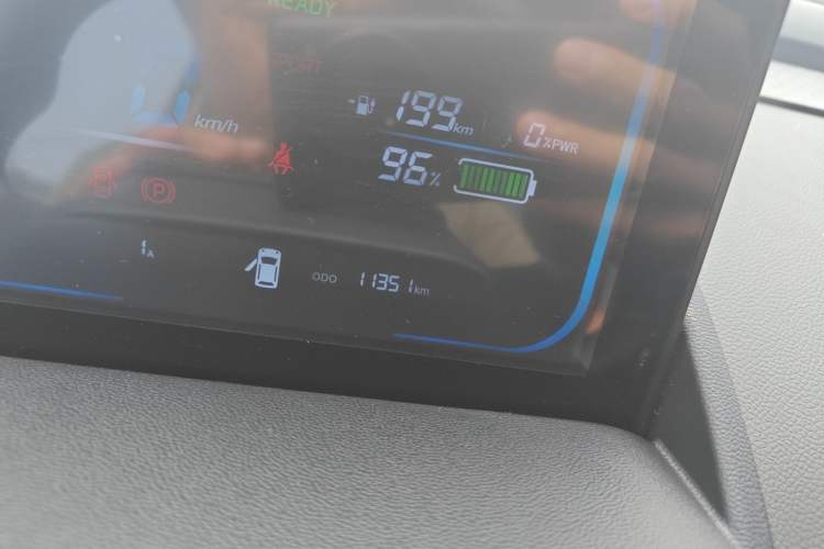 Used CHANGAN Lumin 2022 210km Sweet Edition Odometer Close Up