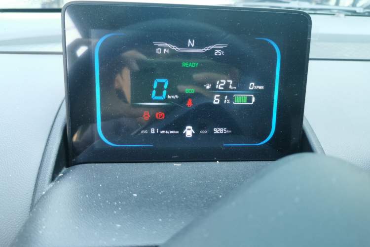 Used CHANGAN Lumin 2022 210km Sweet Edition Odometer Close Up