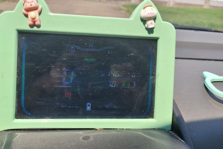 Used CHANGAN Lumin 2022 210km Sweet Edition Odometer Close Up