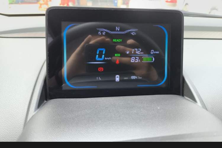 Used CHANGAN Lumin 2022 210km Sweet Edition Odometer Close Up
