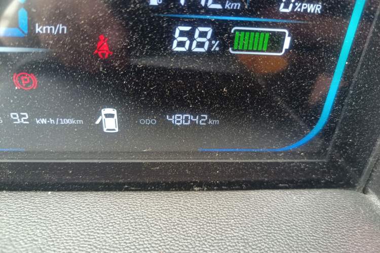 Used CHANGAN Lumin 2022 210km Sweet Edition Odometer Close Up