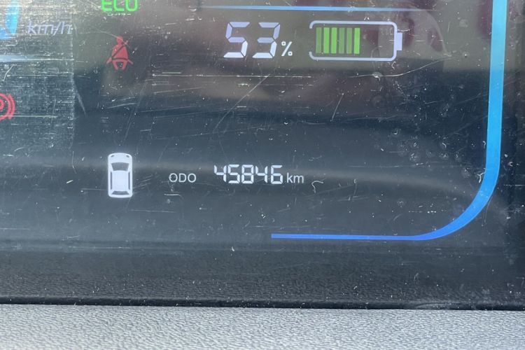 Used CHANGAN Lumin 2022 210km Sweet Edition Odometer Close Up