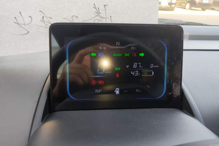 Used CHANGAN Lumin 2023 205km Xiangqin Version Odometer Close Up