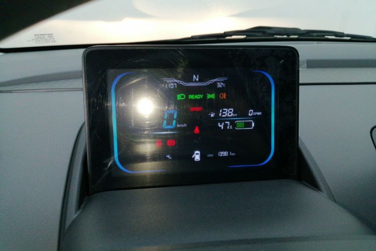 Used CHANGAN Lumin 2023 301km Honey Dew Edition Odometer Close Up
