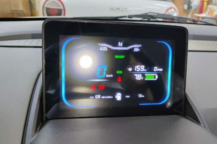 Used CHANGAN Lumin 2024 130km Qingyue Version Odometer Close Up