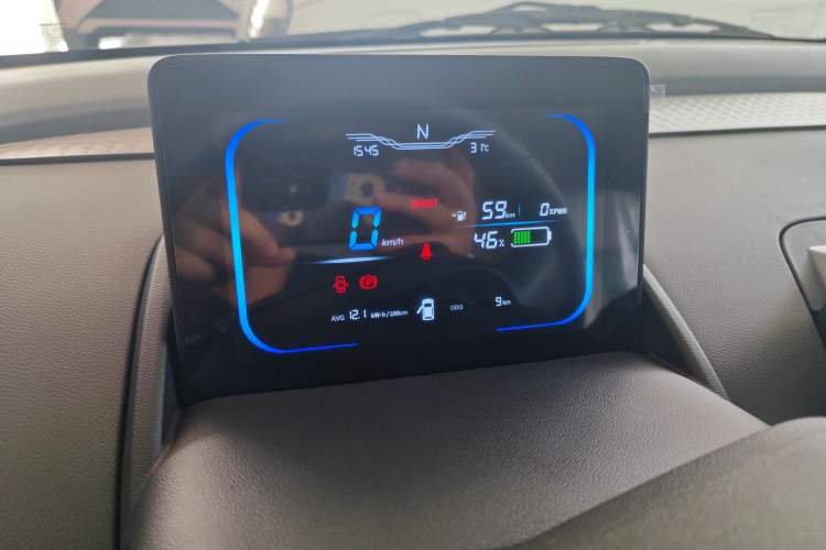 Used CHANGAN Lumin 2024 130km Qingyue Version Odometer Close Up