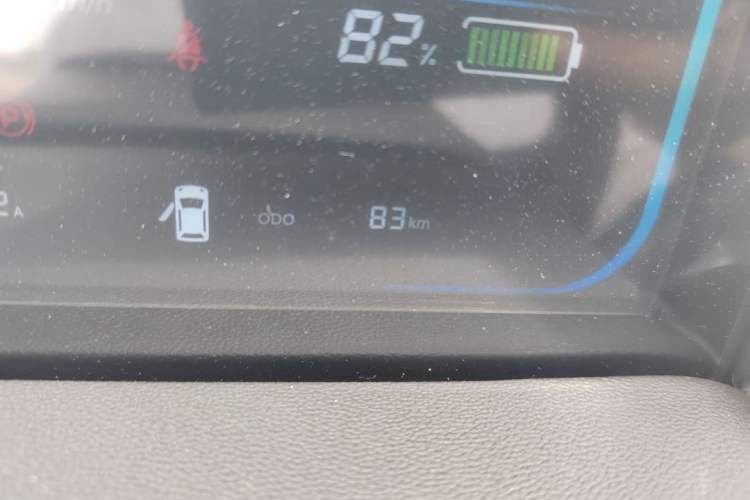 Used CHANGAN Lumin 2024 130km Qingyue Version Odometer Close Up
