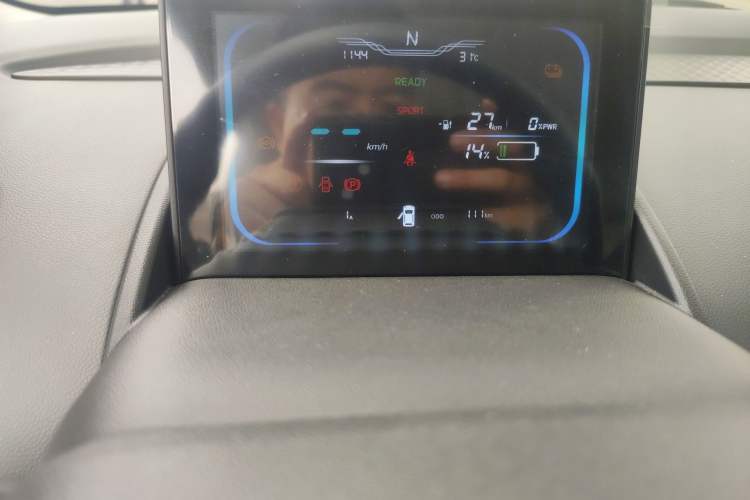 Used CHANGAN Lumin 2025 205km Refreshing Edition Odometer Close Up