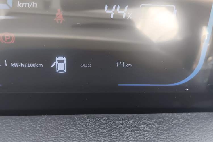 Used CHANGAN Lumin 2025 205 km Xiangqin Version Odometer Close Up