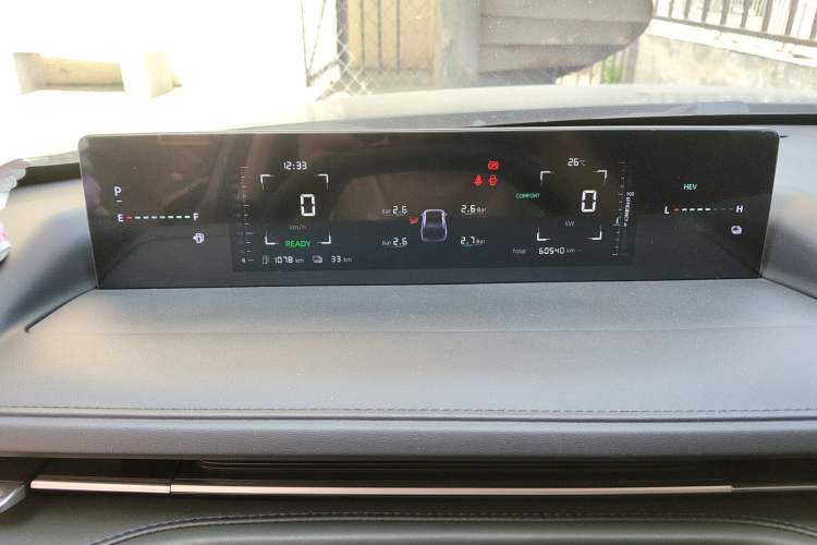 Used CHANGAN NEVO A05 2024 70 Air Instrument Cluster