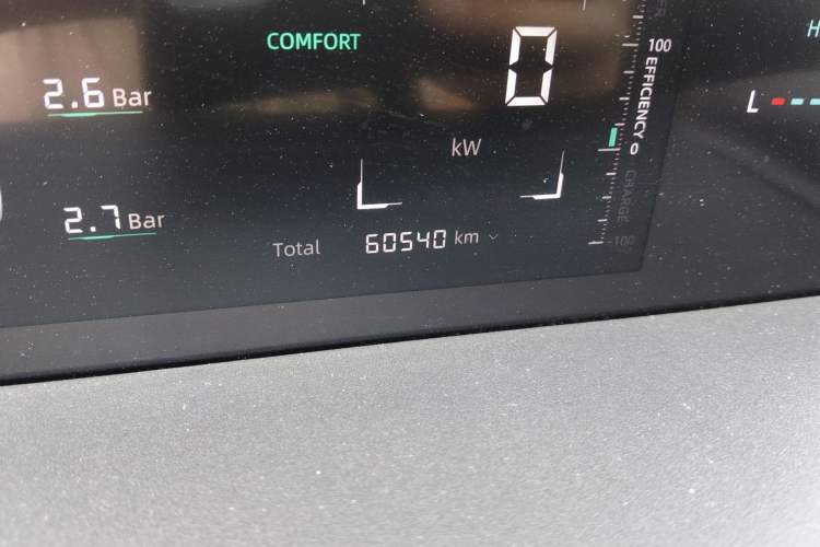 Used CHANGAN NEVO A05 2024 70 Air Odometer Close Up