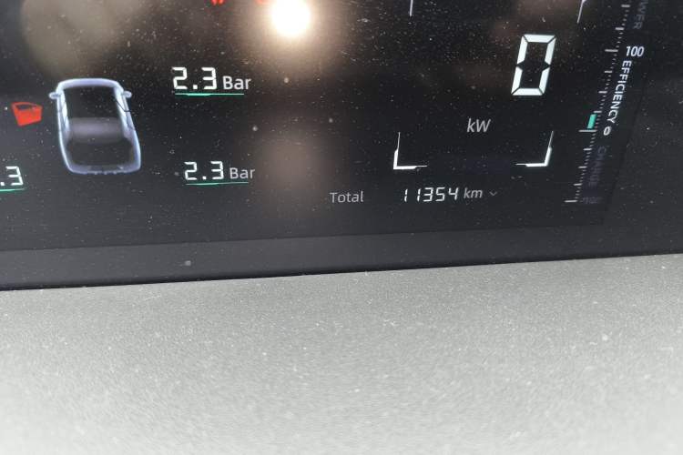 Used CHANGAN NEVO A05 2024 70 Pro Odometer Close Up