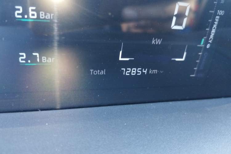 Used CHANGAN NEVO A05 2024 Truly Delicious Version 145 Prestige Edition Odometer Close Up