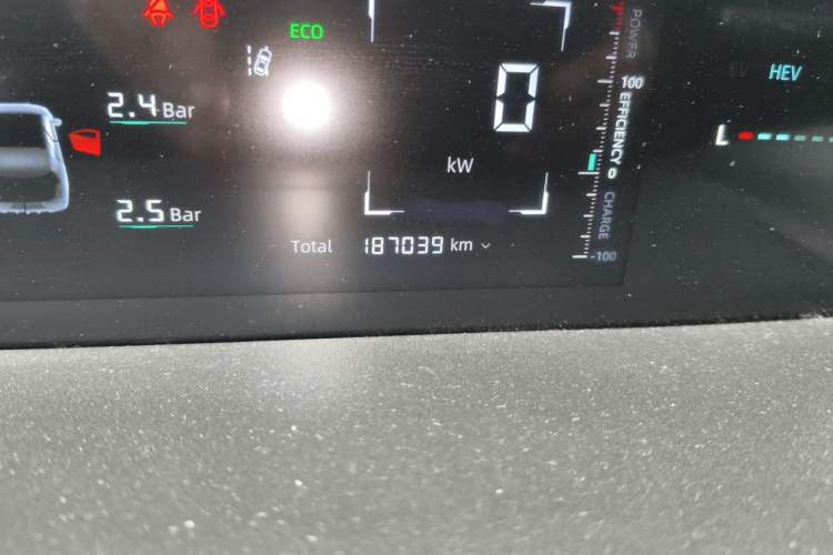 Used CHANGAN NEVO A05 2024 70 Pro Odometer Close Up