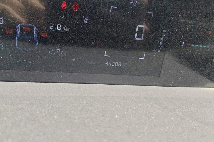 Used CHANGAN NEVO A05 2024 145 Pro Odometer Close Up