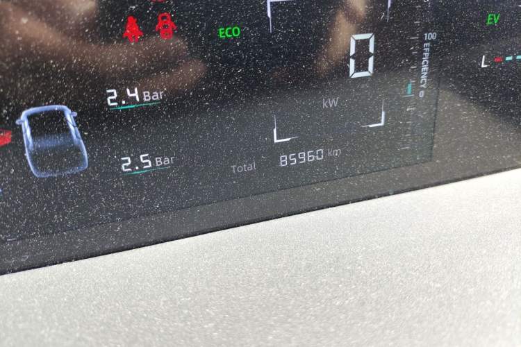 Used CHANGAN NEVO A05 2024 70 Pro Odometer Close Up