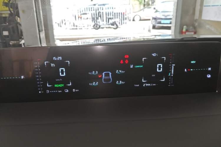Used CHANGAN NEVO A05 2024 Truly Delicious Version 70" Beyond-Grade Edition Instrument Cluster