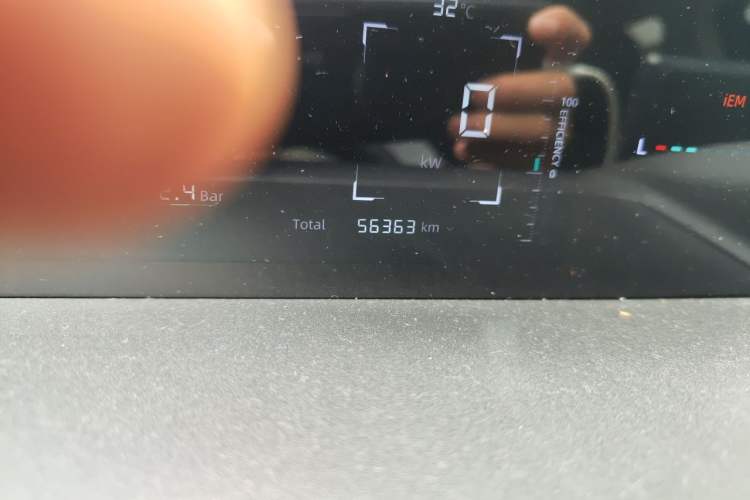 Used CHANGAN NEVO A05 2024 145 Pro Odometer Close Up