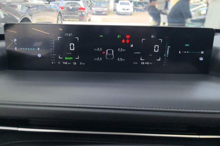 Used CHANGAN NEVO A05 2024 70 Pro Odometer Close Up