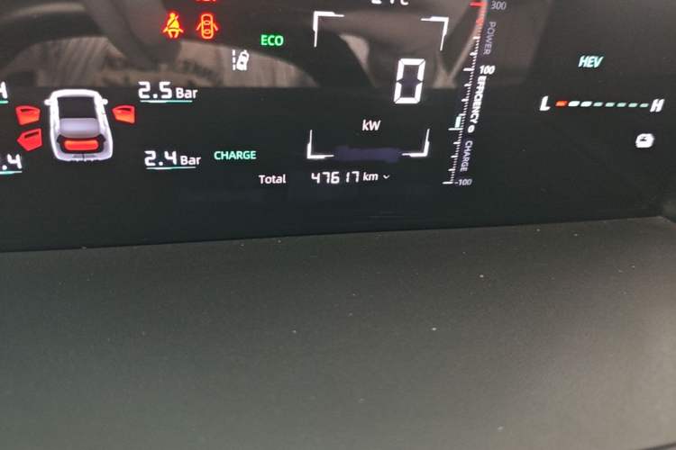 Used CHANGAN NEVO A05 2024 70 Pro Odometer Close Up