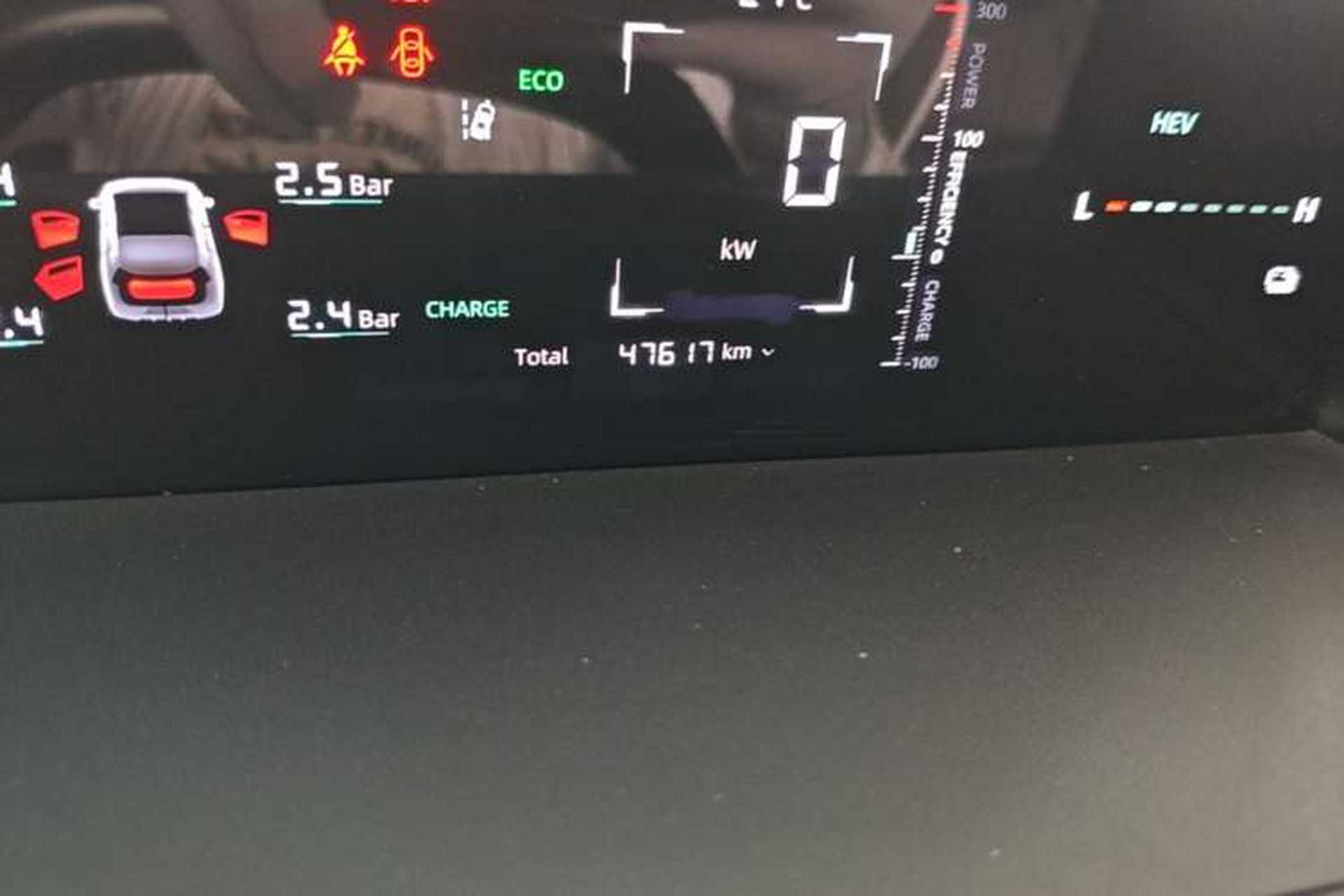 Used CHANGAN NEVO A05 2024 70 Pro Odometer Close Up