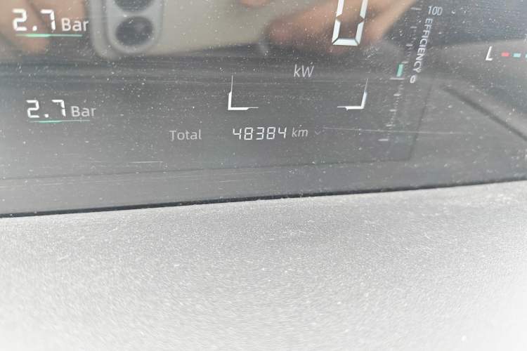 Used CHANGAN NEVO A05 2024 Truly Delicious Version 70 Leading Edition Odometer Close Up