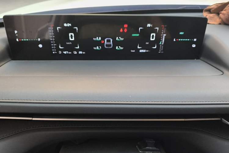 Used CHANGAN NEVO A05 2024 Truly Delicious Version 70 Leading Edition Instrument Cluster