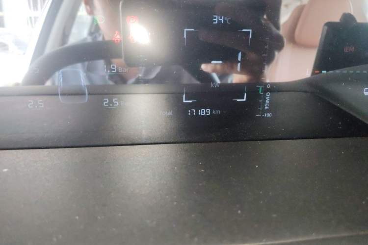 Used CHANGAN NEVO A05 2024 70 Pro Odometer Close Up