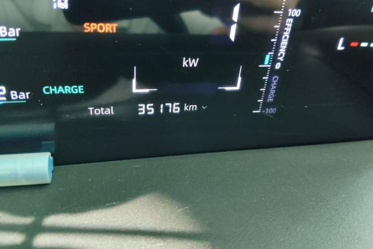 Used CHANGAN NEVO A05 2024 70 Pro Odometer Close Up