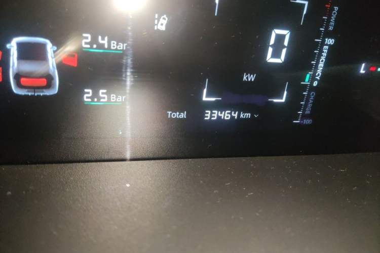 Used CHANGAN NEVO A05 2024 145 Pro Odometer Close Up