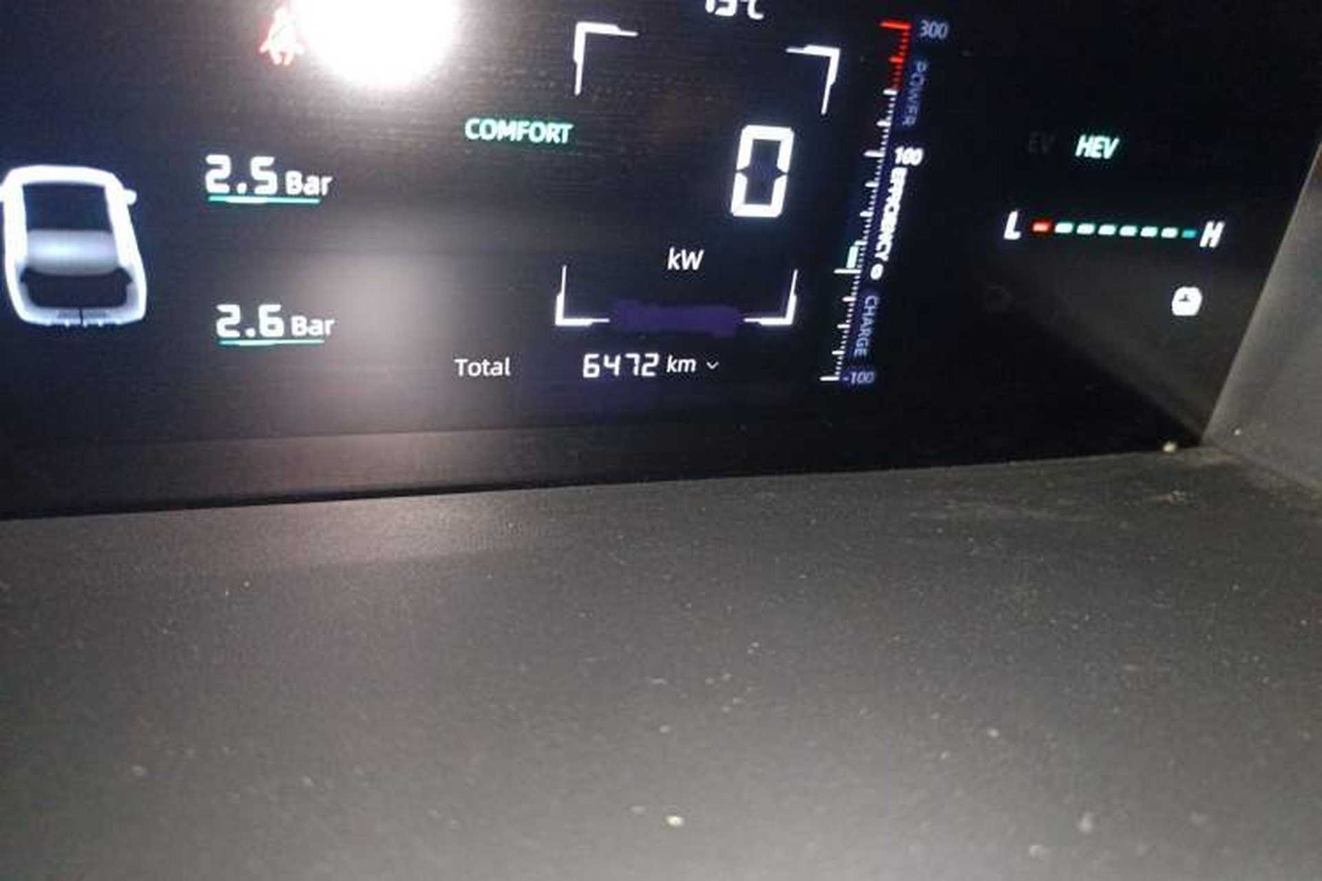 Used CHANGAN NEVO A05 2024 Truly Delicious Version 70 Leading Edition Odometer Close Up