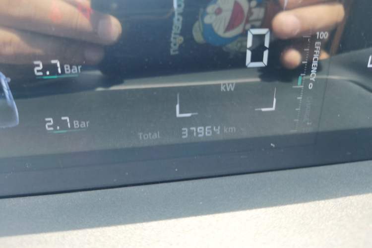 Used CHANGAN NEVO A05 2024 70 Air Odometer Close Up