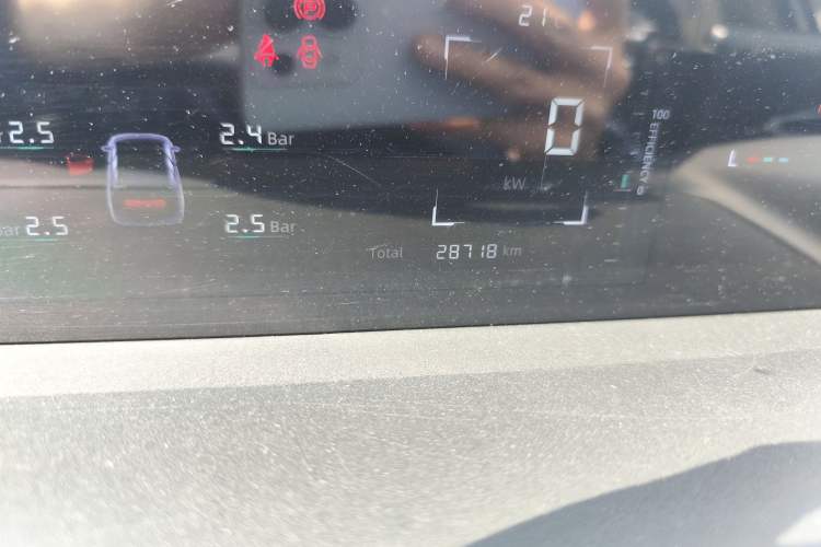 Used CHANGAN NEVO A05 2024 70 Pro Odometer Close Up