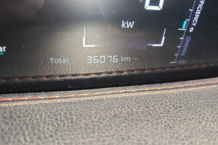 Used CHANGAN NEVO A05 2024 70 Pro Odometer Close Up