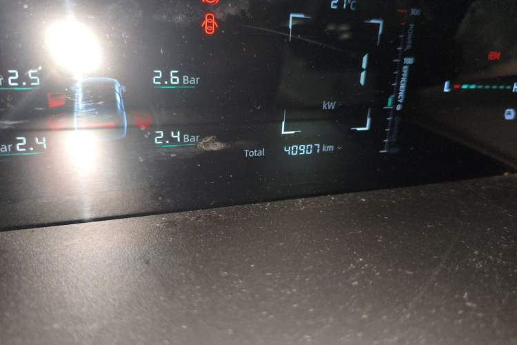 Used CHANGAN NEVO A05 2024 145 Pro Odometer Close Up