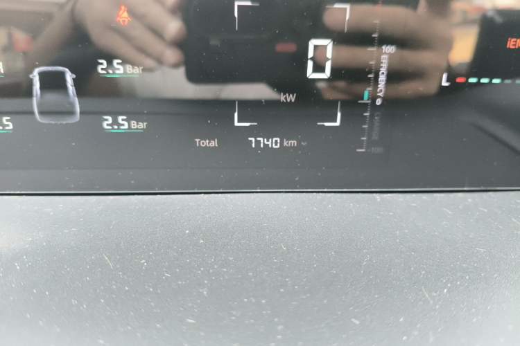 Used CHANGAN NEVO A05 2025 Truly Delicious Edition 70 – Beyond Excellence Odometer Close Up