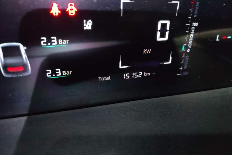 Used CHANGAN NEVO A05 2025 Truly Delicious Edition 145 Beyond-Grade Version Odometer Close Up