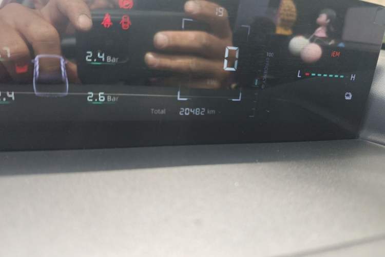 Used CHANGAN NEVO A05 2025 Truly Delicious Edition 145 Beyond-Grade Version Odometer Close Up