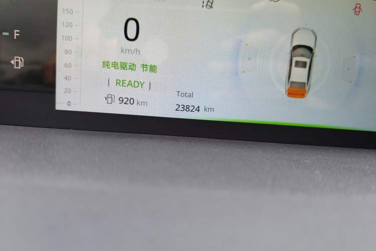 Used CHANGAN NEVO A05 2025 Truly Delicious Version 145 Excellence Edition Odometer Close Up
